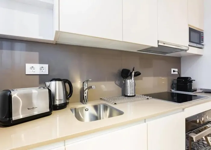 아파트 Canela Homes Marina 바르셀로나